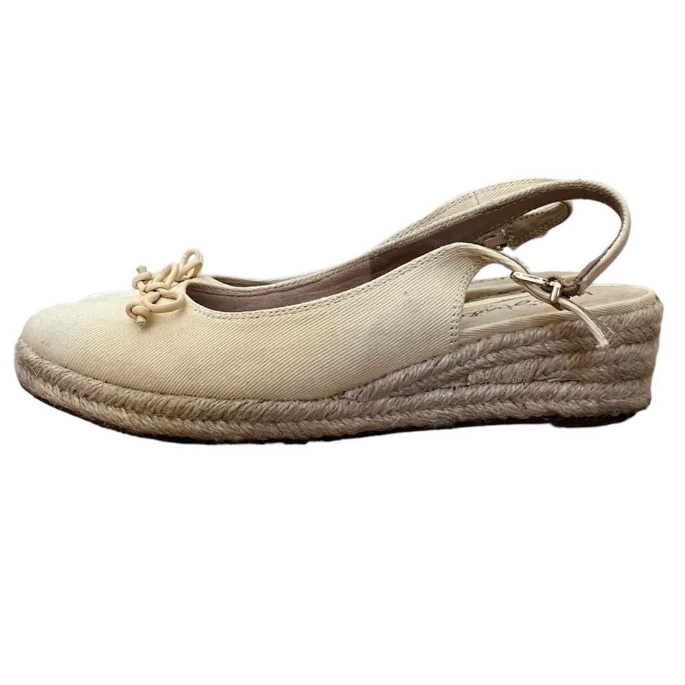 LifeStride Womens Keepsake Canvas Wedges Espadrille Heels Size 6.5​​​​ - Picture 3 of 7